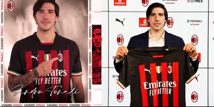 Ufficiale: Tonali rinnova con il Milan fino al 2027