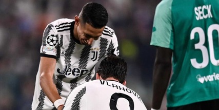 Juve-Maccabi, il gesto di Vlahovic a Di Maria dopo il gol