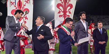 Fiorentina-Lazio, premiato Berrettini: "Credo ancora nelle Finals"