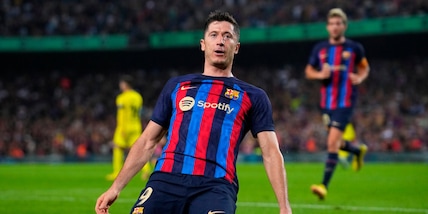 Lewandowski show, il Barcellona risponde al Real: tris al Villarreal