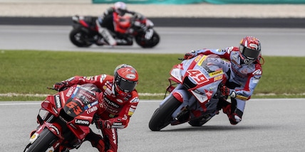 MotoGP GP Malesia: Bagnaia 2° nelle seconde libere, Quartararo chiude 9°