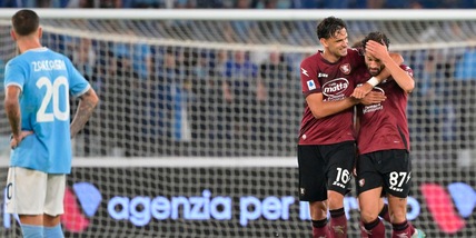 Lazio-Salernitana 1-3: Zaccagni non basta, Sarri ko all'Olimpico