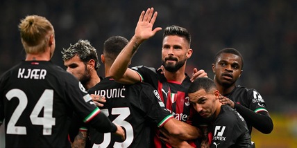 Milan-Salisburgo 4-0: super Giroud, Pioli vola agli ottavi di Champions