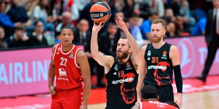 Basket, Eurolega: l'Olimpia crolla contro il Real Madrid dell'ex Rodriguez