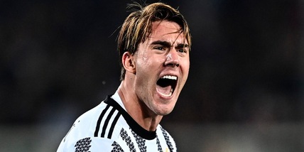 Vlahovic, l’ovazione dello Stadium prima di Juventus-Inter