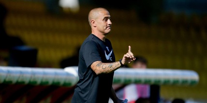 Benevento-Bari, Cannavaro con le spalle al muro
