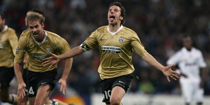 Real Madrid-Juventus, 14 anni fa Del Piero e la standing ovation del Bernabeu