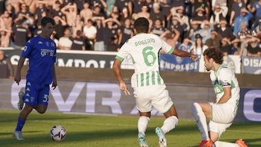 Joya Baldanzi, il suo sinistro decide Empoli-Sassuolo: le immagini del gol e dell'esultanza