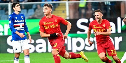 Sampdoria-Lecce 0-2: Colombo e Banda inguaiano Stankovic