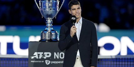 Alcaraz ai tifosi: «Torino, ci vediamo il prossimo anno!»