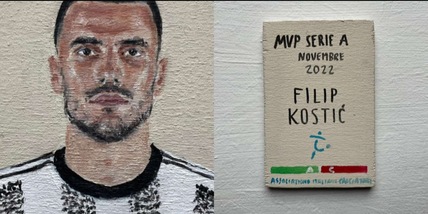 Kostic è il miglior calciatore del mese di novembre