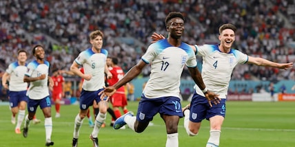 Festa Inghilterra: sei gol e show Saka. Iran, doppio Taremi non basta