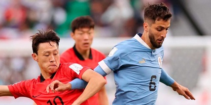 Uruguay-Corea del Sud 0-0: Godin e Valverde si fermano al palo