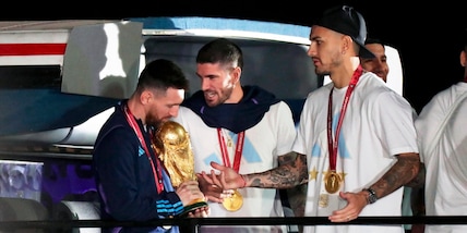 L'Argentina è a Buenos Aires: Messi con la coppa al cielo, inizia la festa