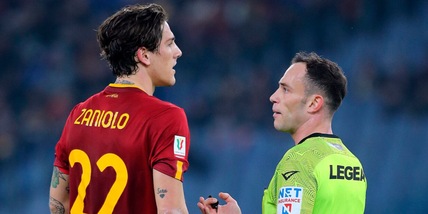 Zaniolo, la bestemmia contro l'arbitro non sfugge ai microfoni