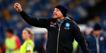 Napoli, Spalletti: "Abbiamo giocato al di sotto delle nostre possibilità"