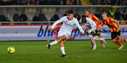 Lecce-Roma 1-1: Dybala gol non basta