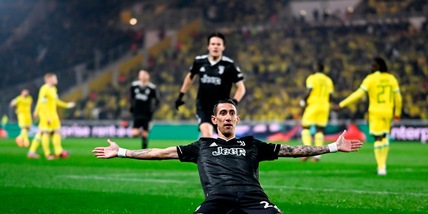 La Juve di Di Maria è agli ottavi di Europa League