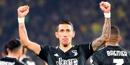 Bonucci 100 esalta l'Angel Juve: «Di Maria, un campione!»