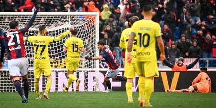 Bologna-Inter 1-0: Orsolini gol. Napoli, mani sullo Scudetto