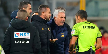 Serra, avviso di deferimento dalla Procura Figc dopo la lite con Mourinho