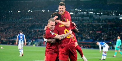 Roma, El Shaarawy e Kumbulla stendono la Real Sociedad. Pari Arsenal, poker United