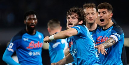 Napoli-Atalanta 2-0: Spalletti vola a +18 sull'Inter con Kvaratskhelia e Rrahmani