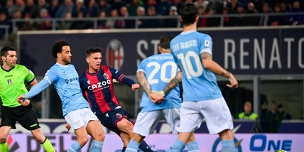 Bologna-Lazio 0-0: occasioni per Pedro e Zaccagni, palo Ferguson