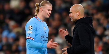 Haaland, record di sei gol sfumato. Guardiola spiega così la sostituzione