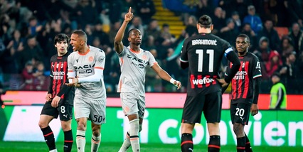 Udinese-Milan 3-1: altro flop in Serie A, quarto posto a rischio