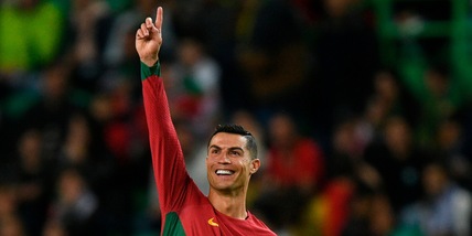 Cristiano Ronaldo show, poker Portogallo. Triplo Hojlund con la Danimarca