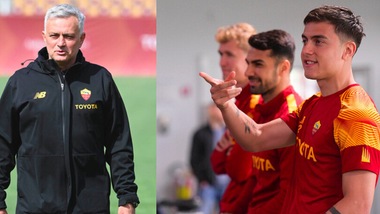 Roma, Mourinho ritrova Dybala: lavoro in palestra per l'ex Juve