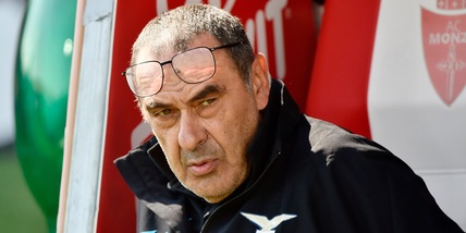 Sarri, la corsa Champions della Lazio e la prossima sfida con la Juventus