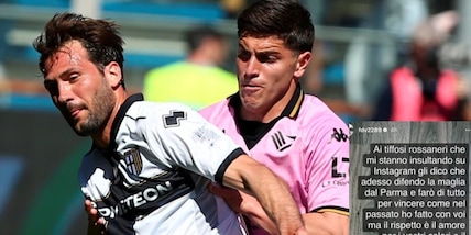 Parma, Vazquez offeso dai tifosi del Palermo: arriva la risposta social