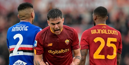 Roma-Sampdoria 3-0: Wijnaldum, Dybala ed El Shaarawy firmano la vittoria