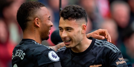 L'Arsenal frena con il Liverpool rimonta, Arteta a +6 sul City di Guardiola