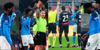 Milan-Napoli, Anguissa chiede scusa ai compagni: "Vi ho abbandonato"