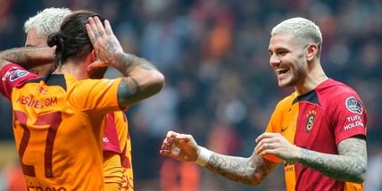 Tripletta di Icardi e gol di Zaniolo: 6-0 show del Galatasaray