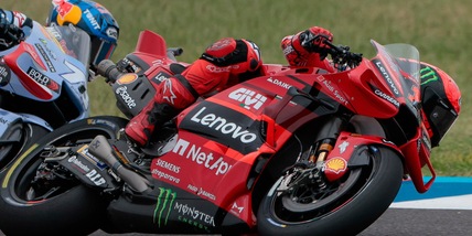 Scintille Ducati a Austin: Alex Marquez imita Marc, la reazione di Bagnaia