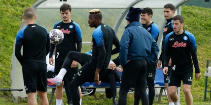 Il Napoli si prepara per il Milan: Osimhen show, Spalletti ritrova Simeone