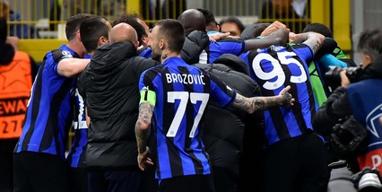 Inter-Benfica 3-3: Inzaghi raggiunge il Milan in semifinale