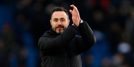 De Zerbi: "Italia? Voglio restare al Brighton. In futuro Germania e Brasile"