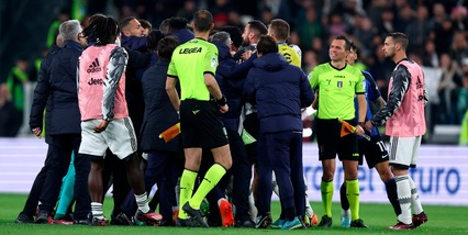 Juve, Landucci e il precedente Inter con Baccin: casi simili e pesi diversi