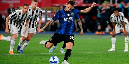 Inter, contro la Juve quasi un rigore a partita: l’incredibile statistica