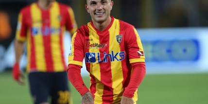 Strefezza glaciale dal dischetto, Lecce di misura sull'Udinese