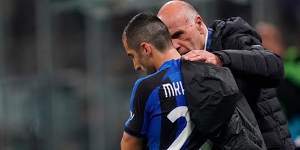 Inter, infortunio Mkhitaryan: l'esito degli esami strumentali