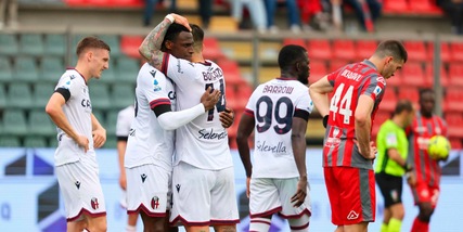 Cremonese-Bologna 1-5: rossoblù a valanga, grigiorossi con un piede in B