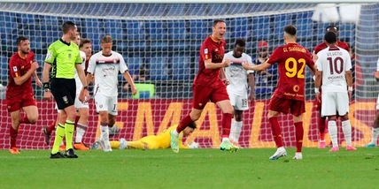 Roma-Salernitana 2-2: Mourinho a -4 dal quarto posto