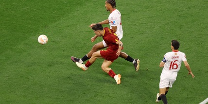 Siviglia-Roma, il gol di Dybala che sblocca la finale di Europa League