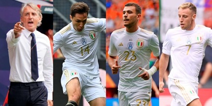 Pagelle Italia: Chiesa e Buongiorno da applausi, Frattesi sempre nel vivo